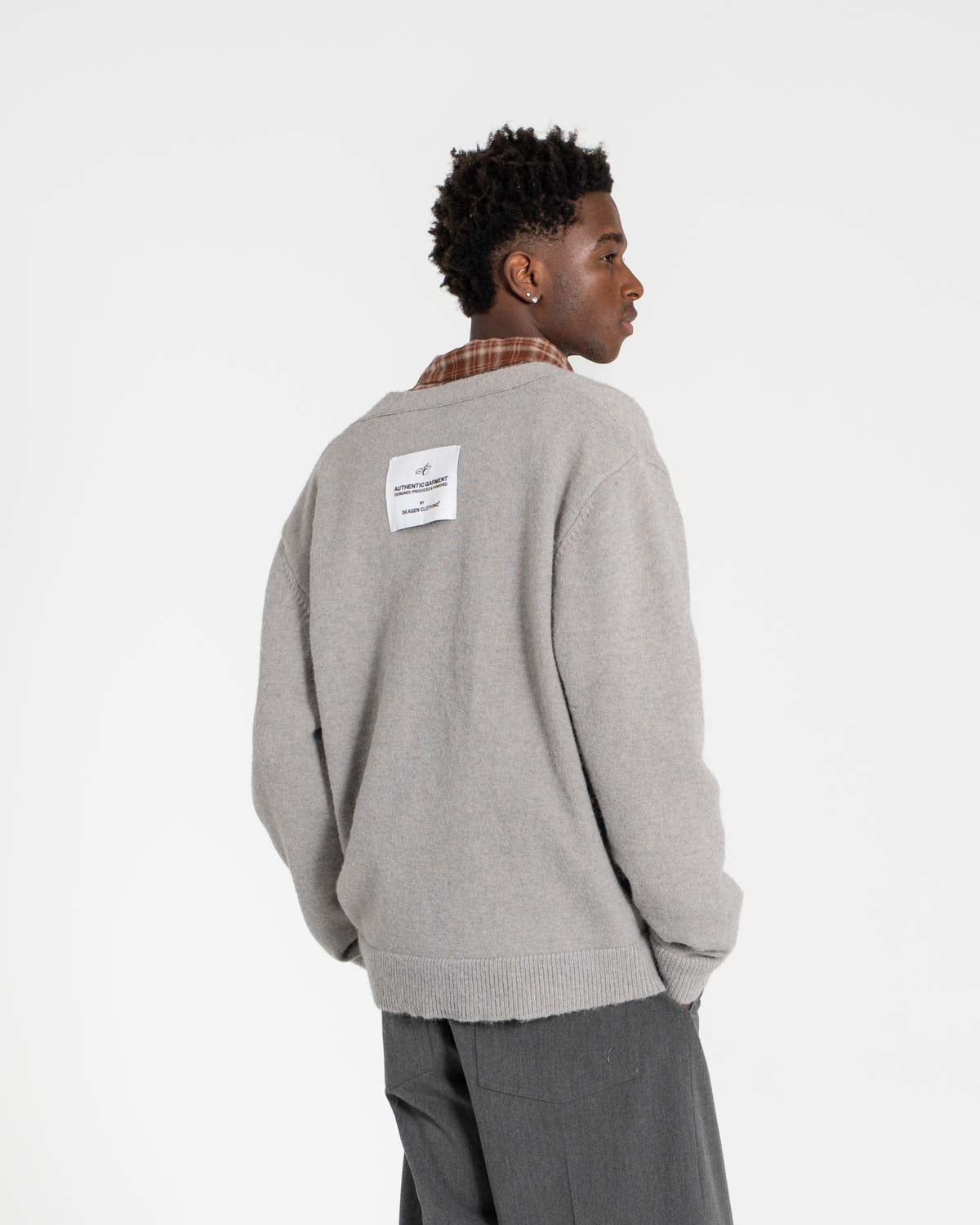 Cardigan Light Gray